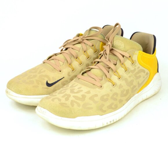 Nike Free RN Women's Size 10.5 Tan Cheetah Print Athletic Running Shoes - Picture 7 of 10